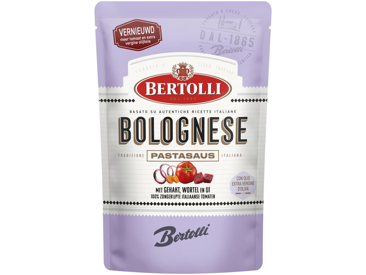 Pastasaus in zak bolognese