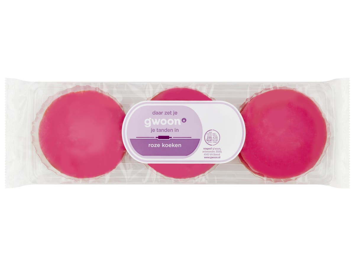 Roze koeken