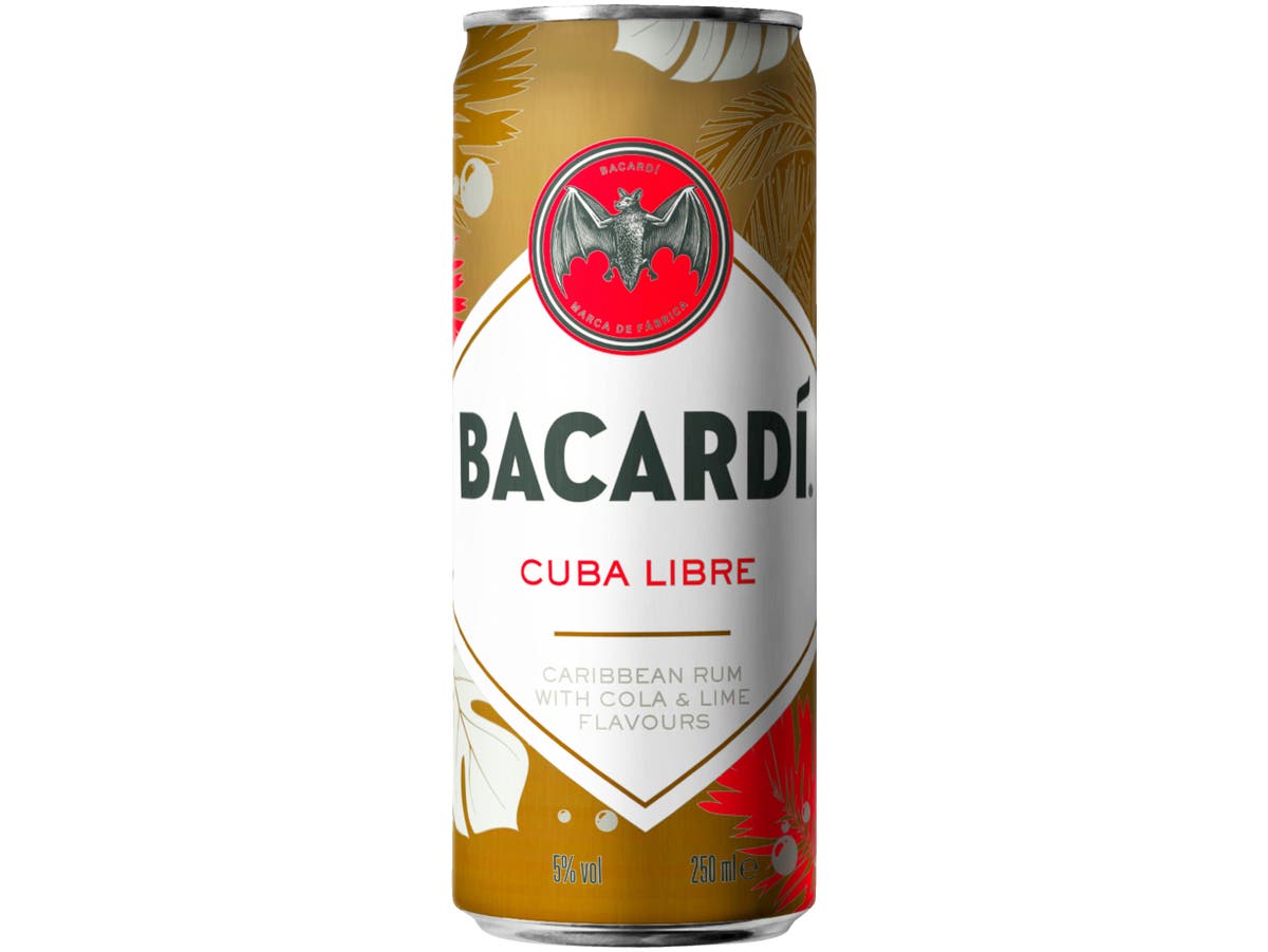 Bacardi cuba libre blik Bacardi cuba libre blik