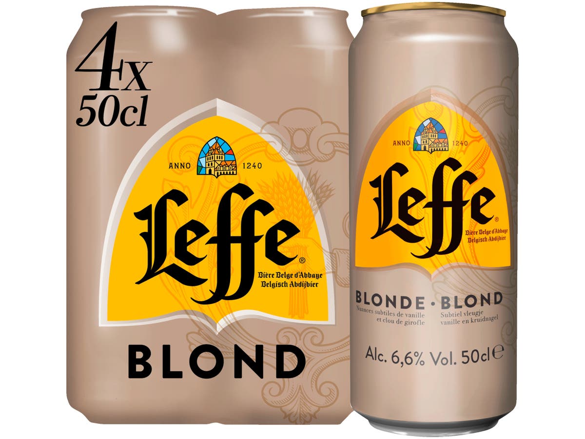 Blond Belgisch Abdijbier blik 4-pack Blond Belgisch Abdijbier blik 4-pack