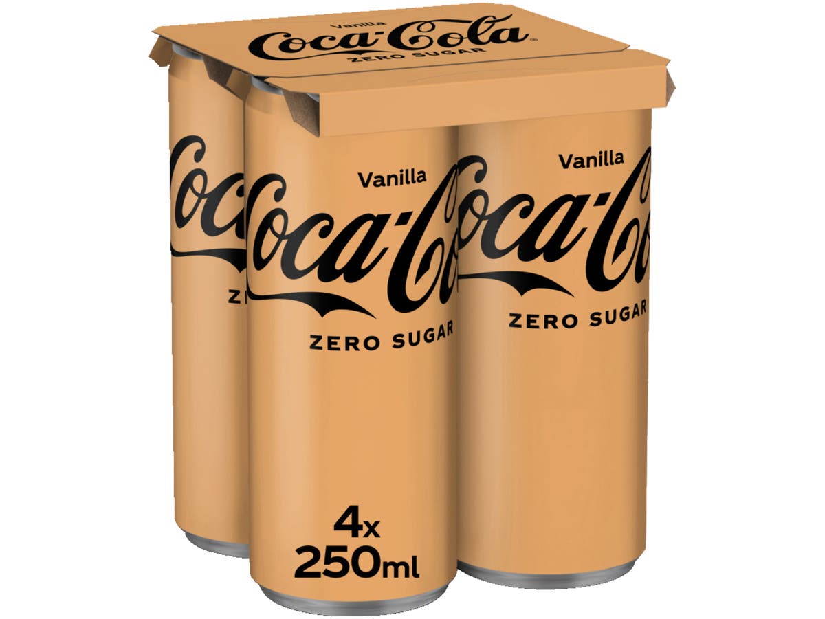 Zero sugar vanilla 4-pack Zero sugar vanilla 4-pack