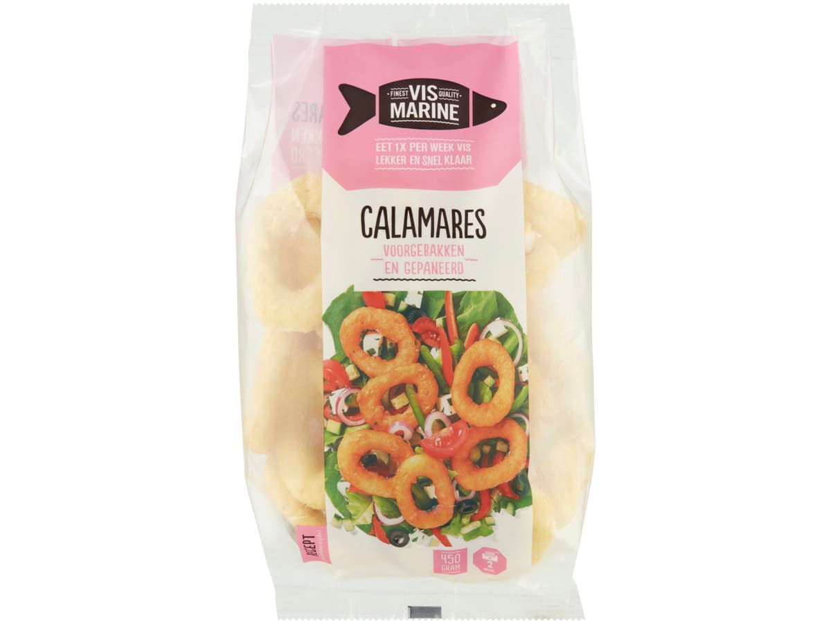 Gepaneerde calamares Gepaneerde calamares