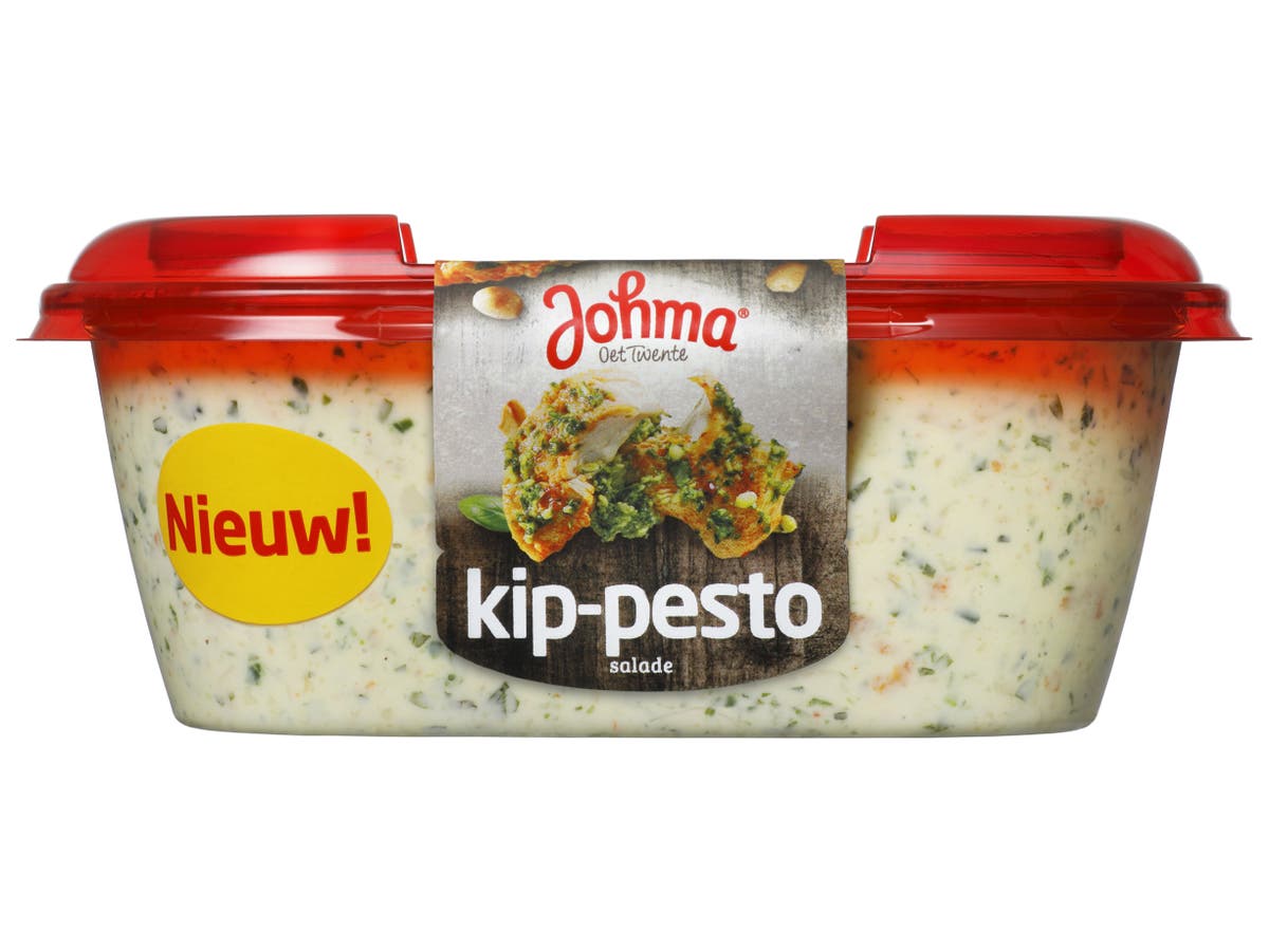 Kip pesto salade