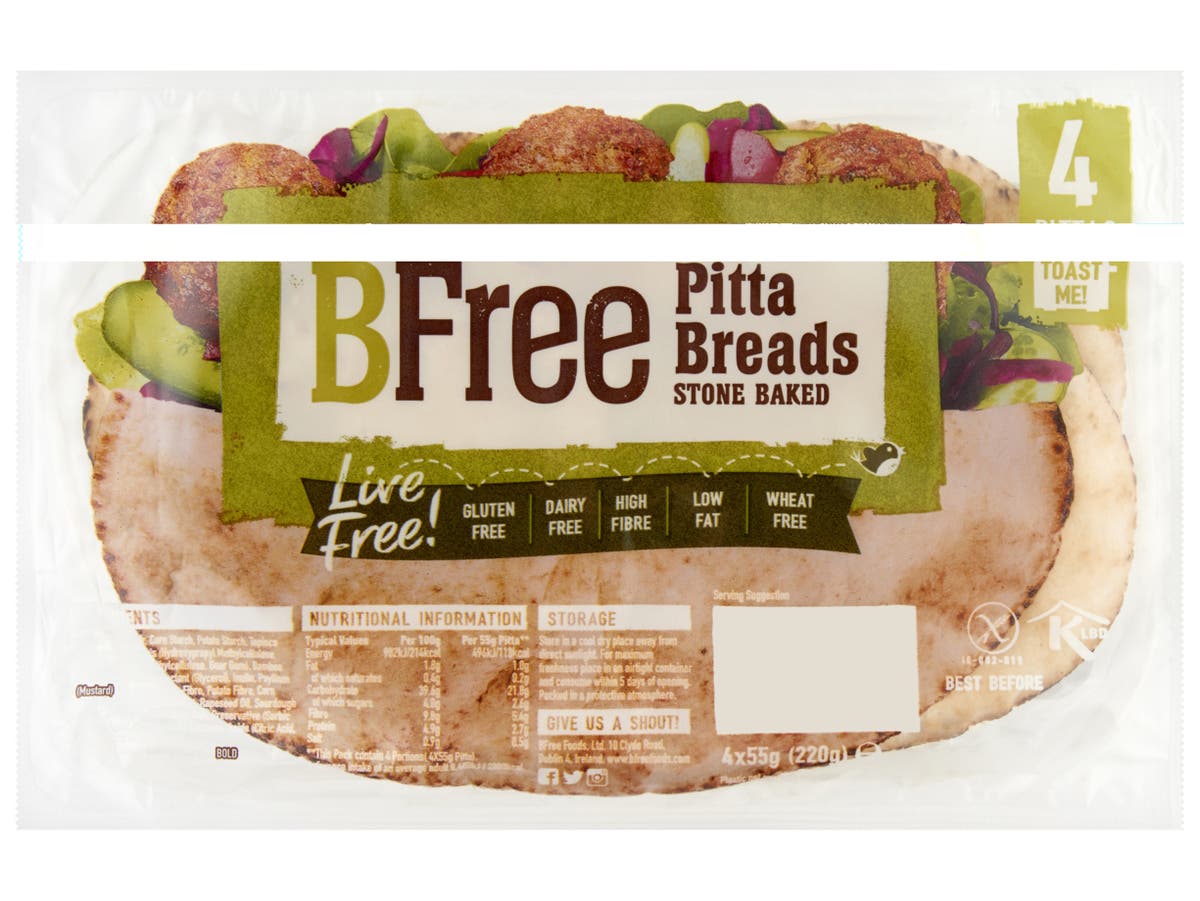 Glutenvrije volkeren pitabroodjes