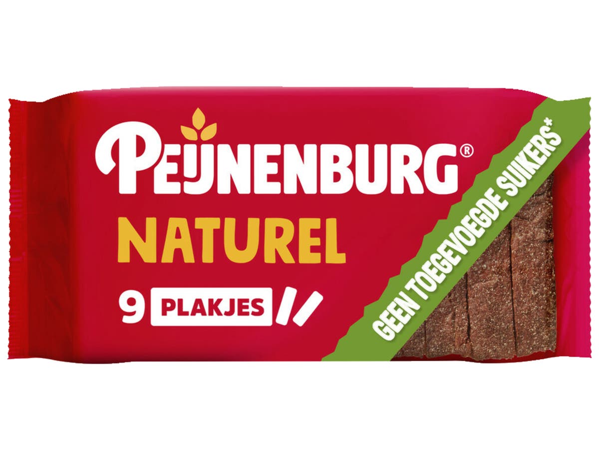 Naturel geen suiker gesneden