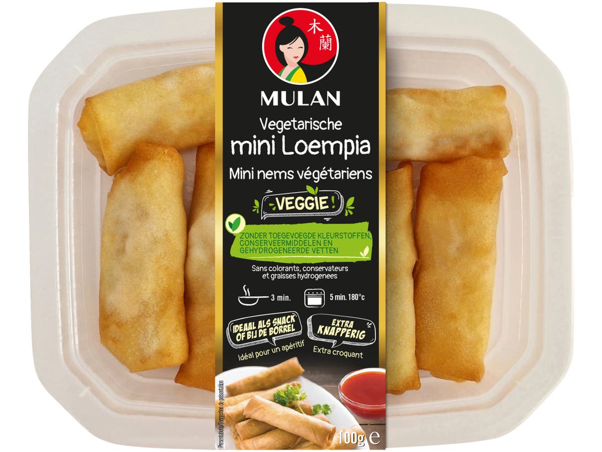 Mini loempia's Mini loempia's