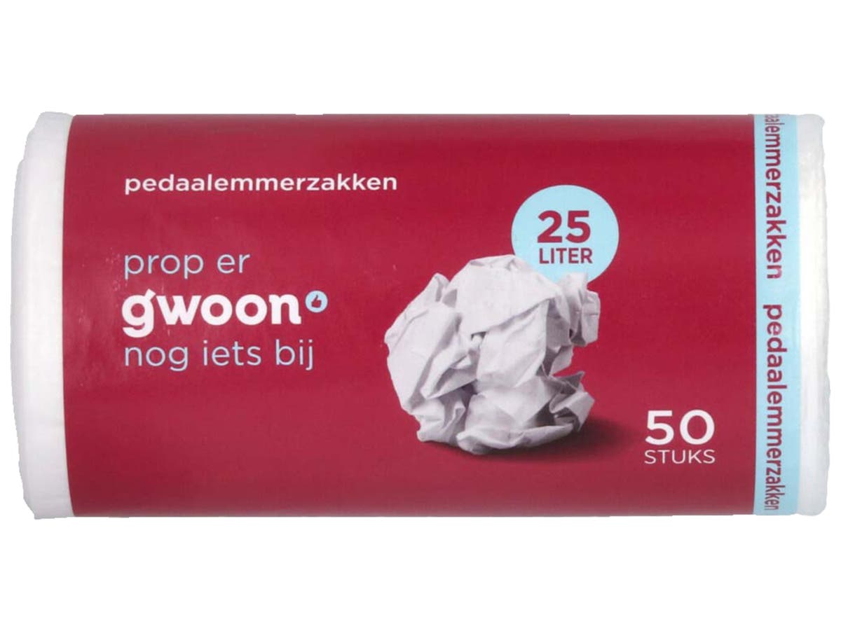 Pedaalemmerzakken 25 liter Pedaalemmerzakken 25 liter