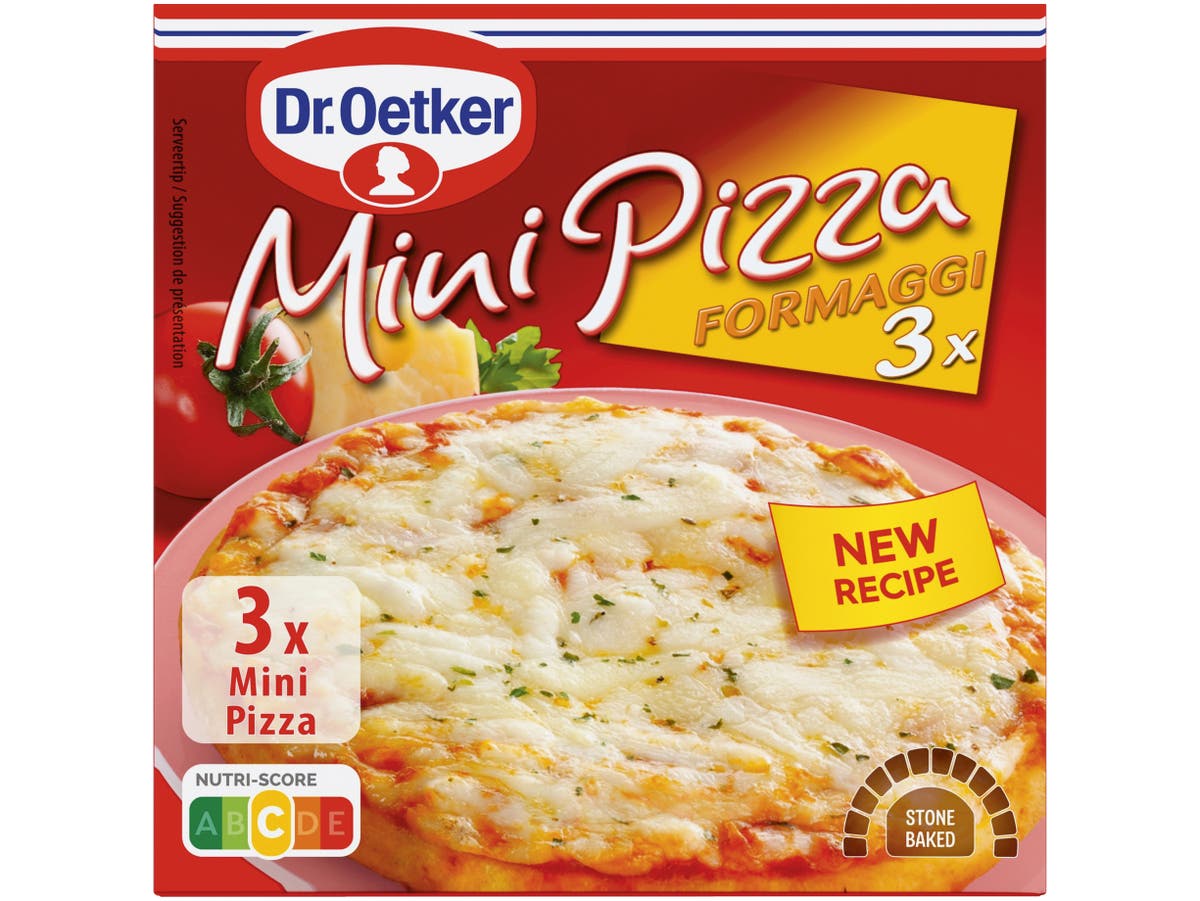 Mini pizza formaggi Mini pizza formaggi