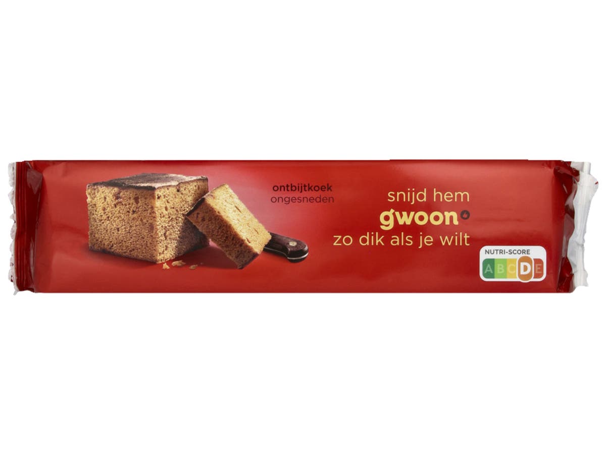 Ontbijtkoek naturel ongesneden Ontbijtkoek naturel ongesneden