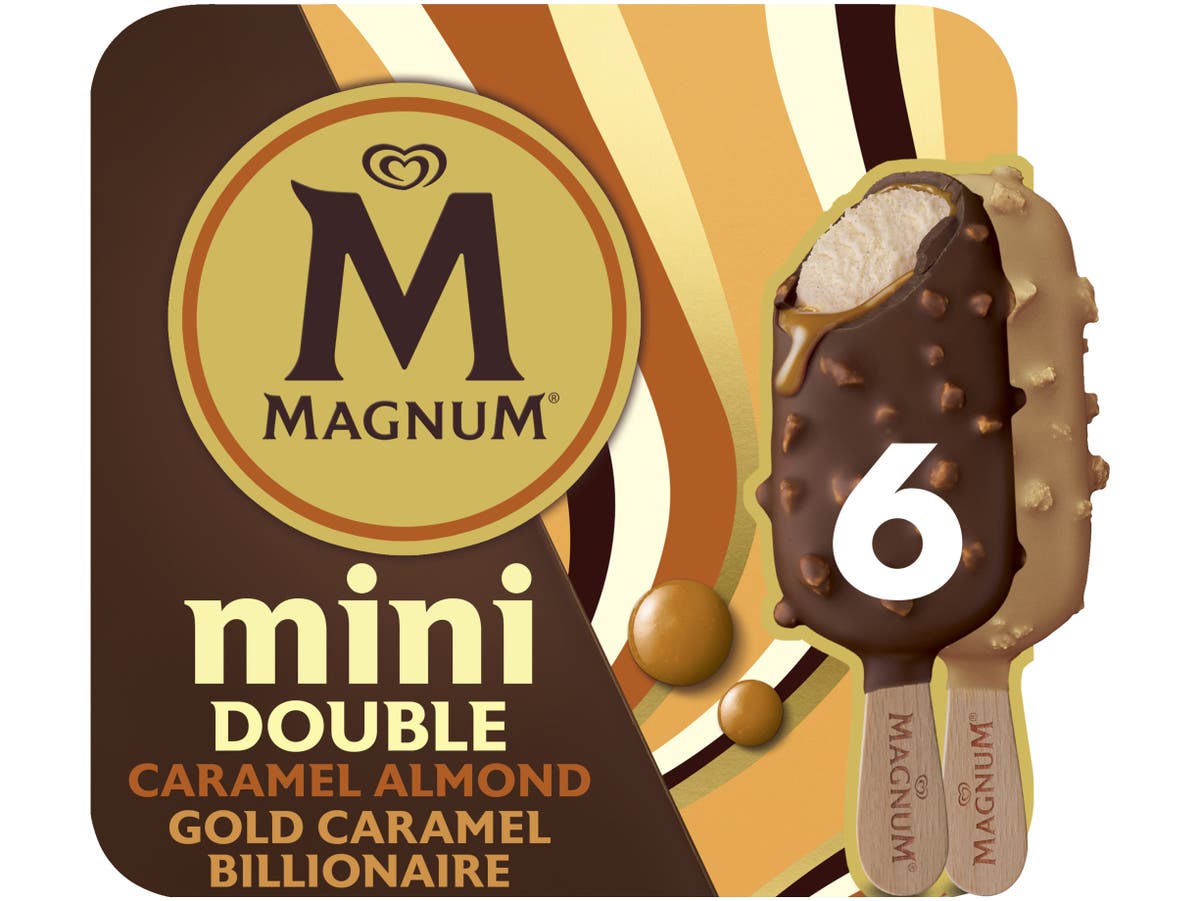 Mini caramel almond Mini caramel almond