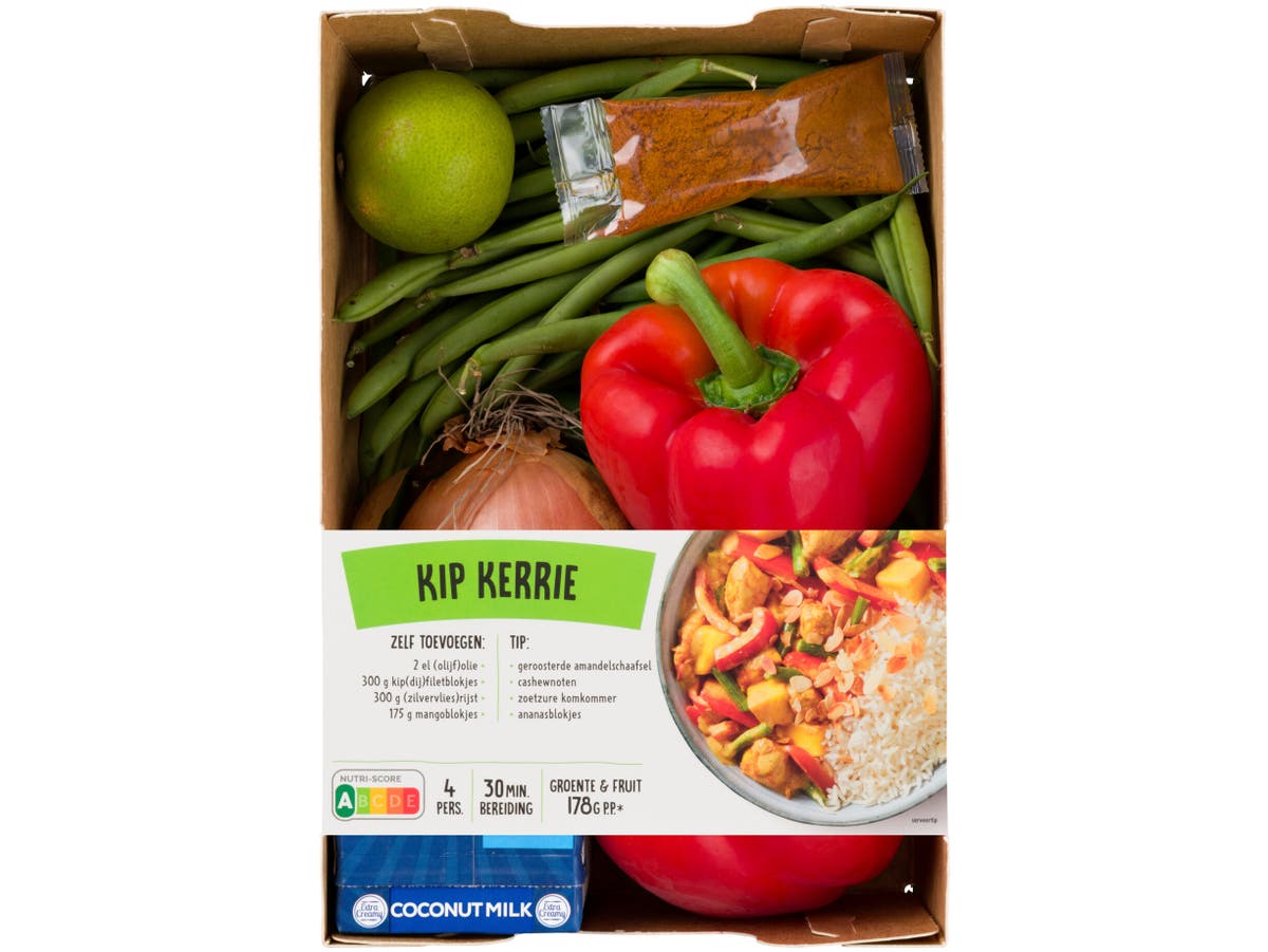 Verspakket kip kerrie Verspakket kip kerrie