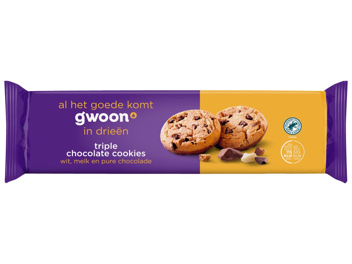 Chocolate chip cookies triple