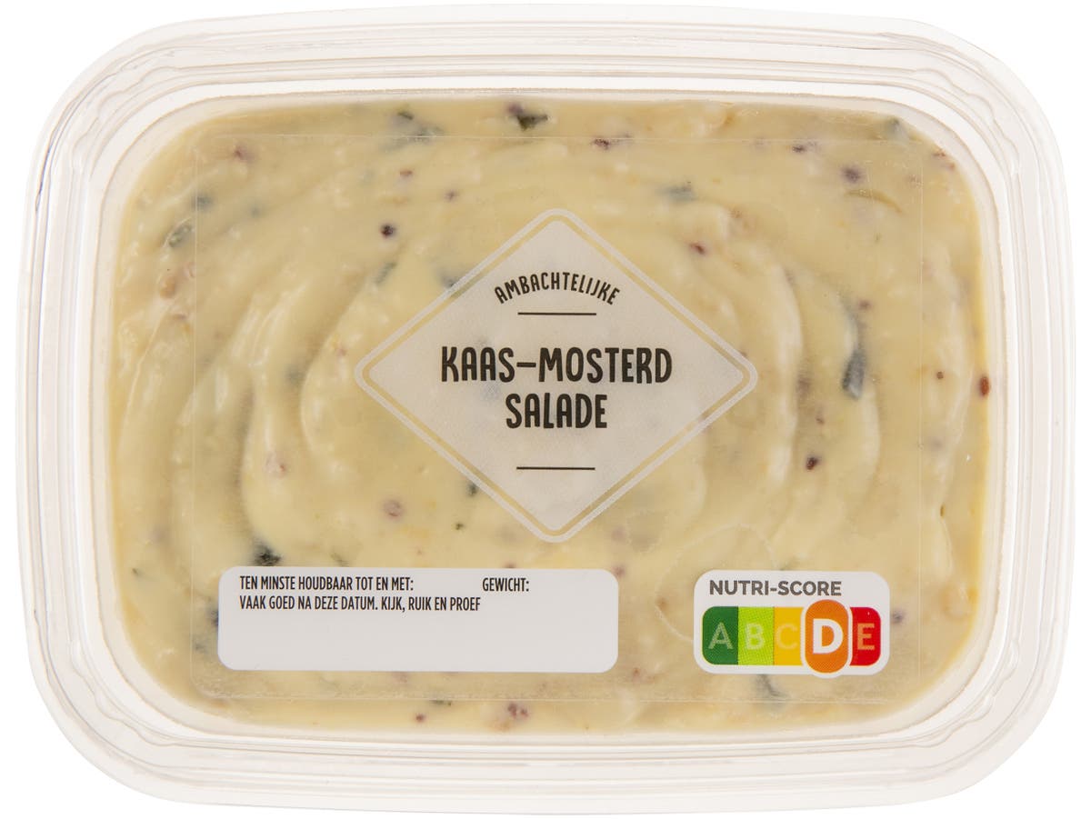 Kaas mosterd salade Kaas mosterd salade