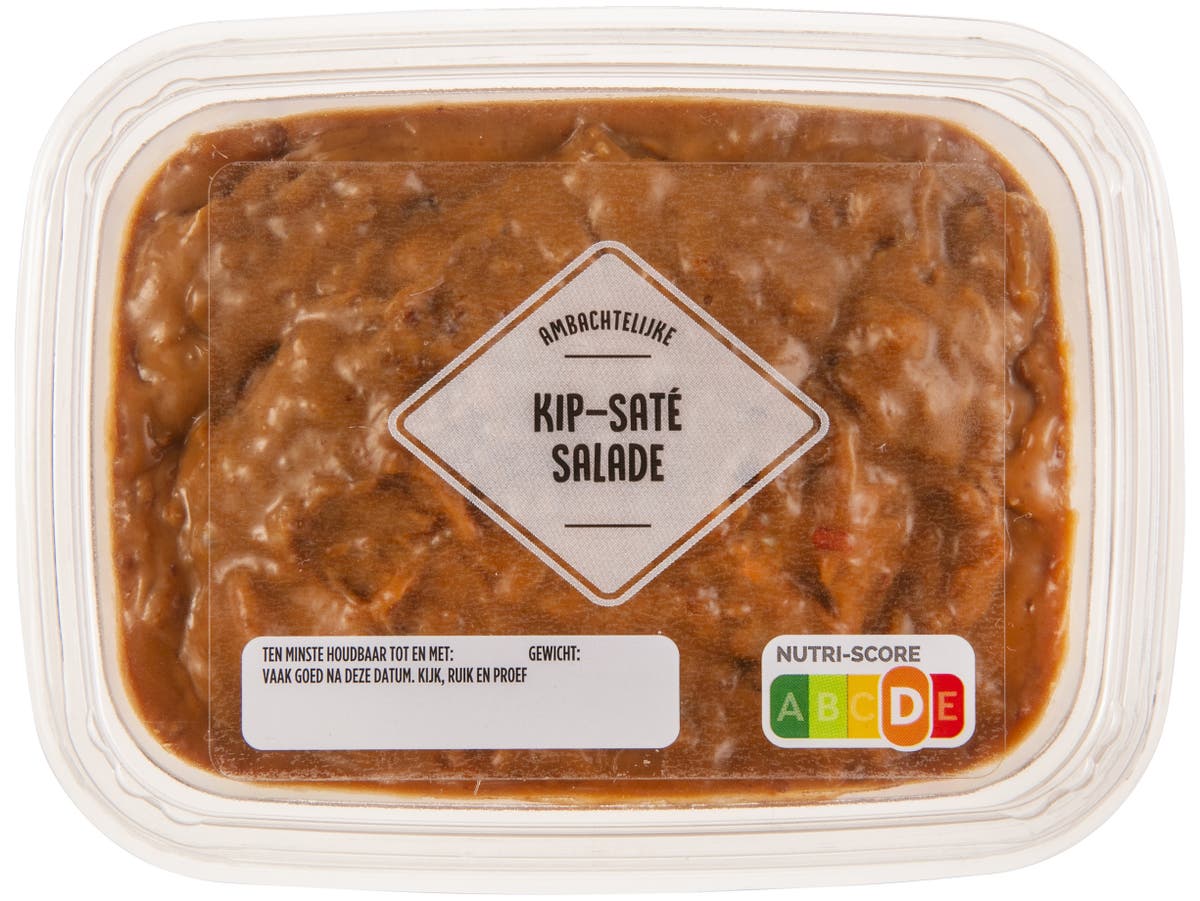 Kip sate salade