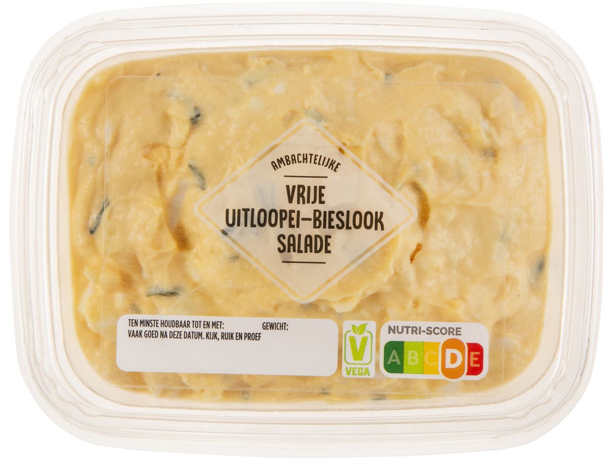 Ei bieslook salade