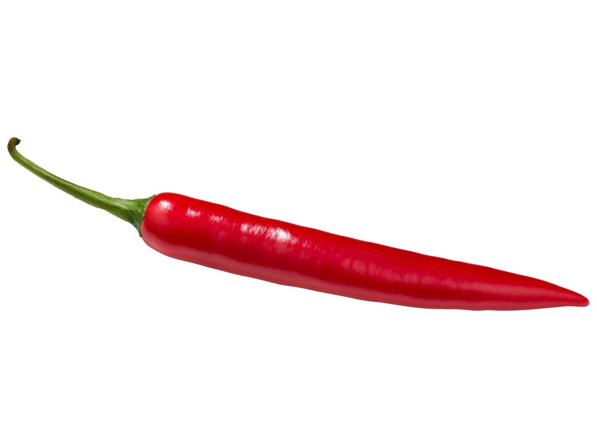 Cayenne pepers rood Cayenne pepers rood