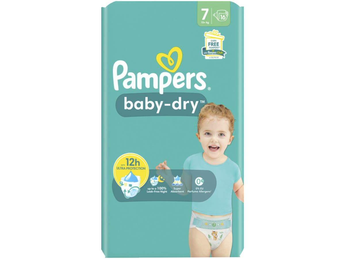 Baby dry maat 7 Baby dry maat 7