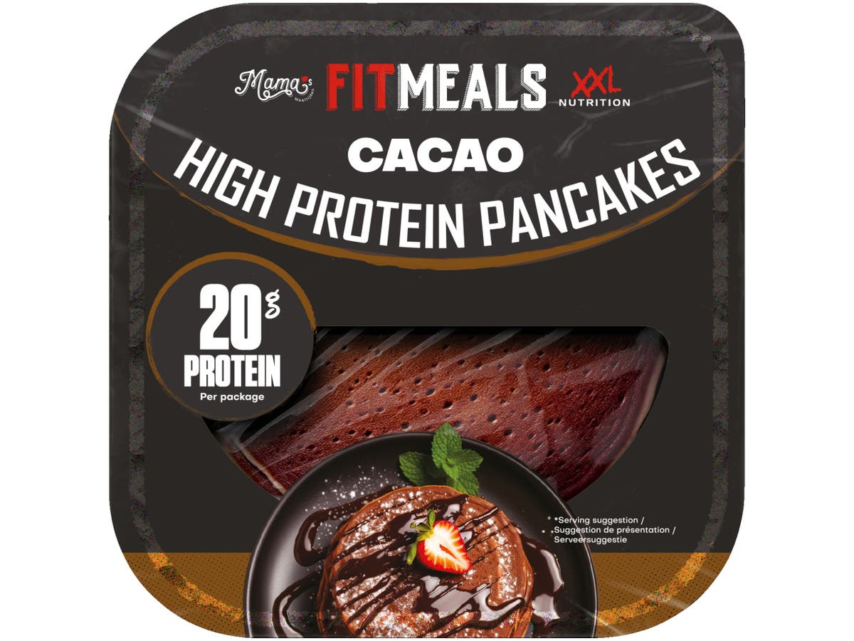 High protein pancakes cacao