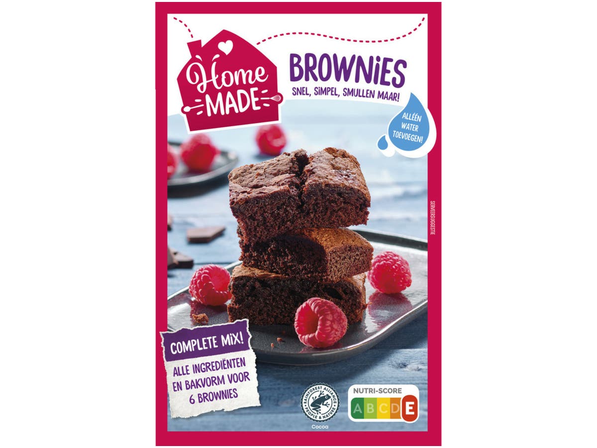 Complete mix brownies