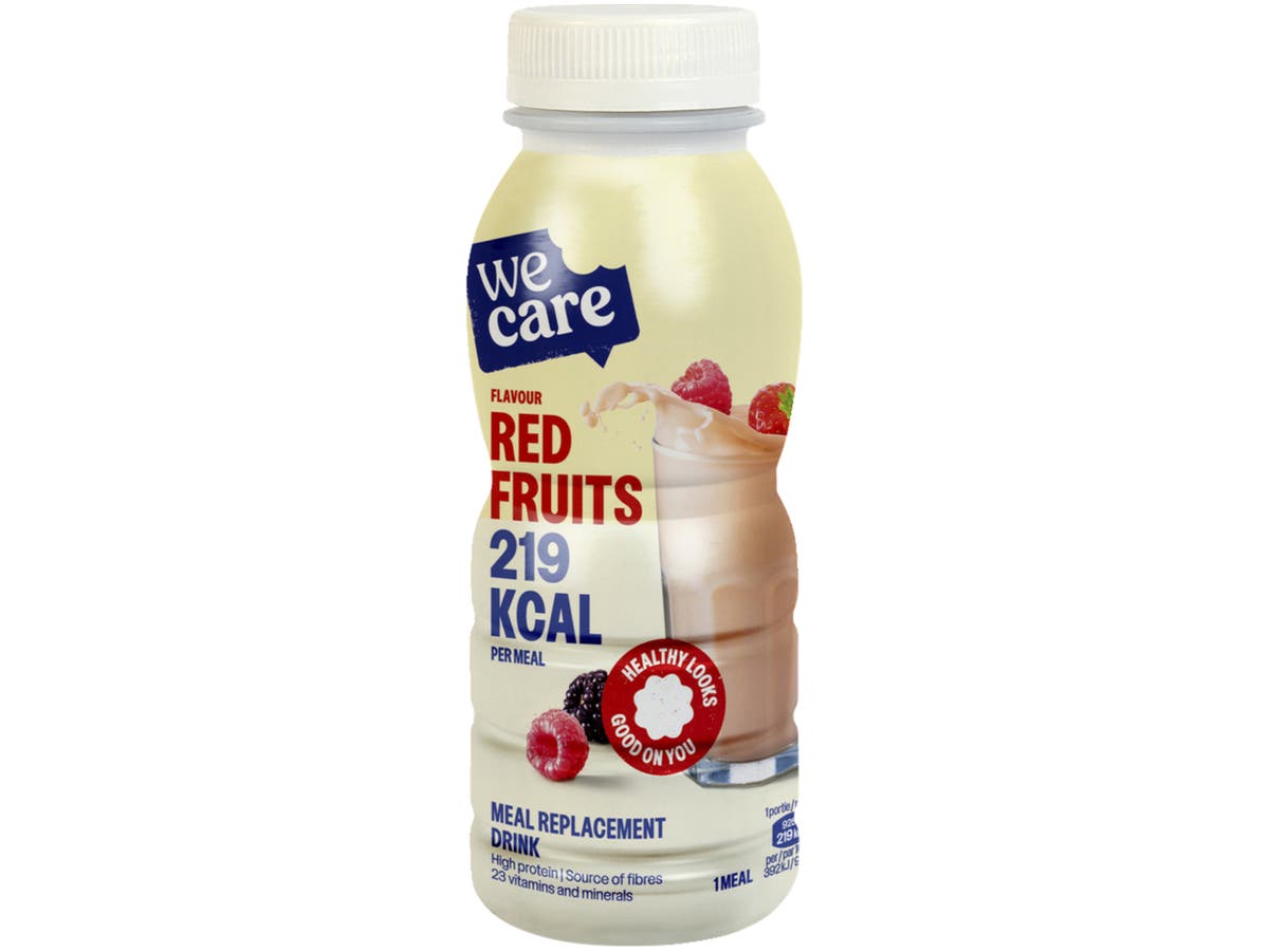 Meal replacement drink rood fruit Meal replacement drink rood fruit