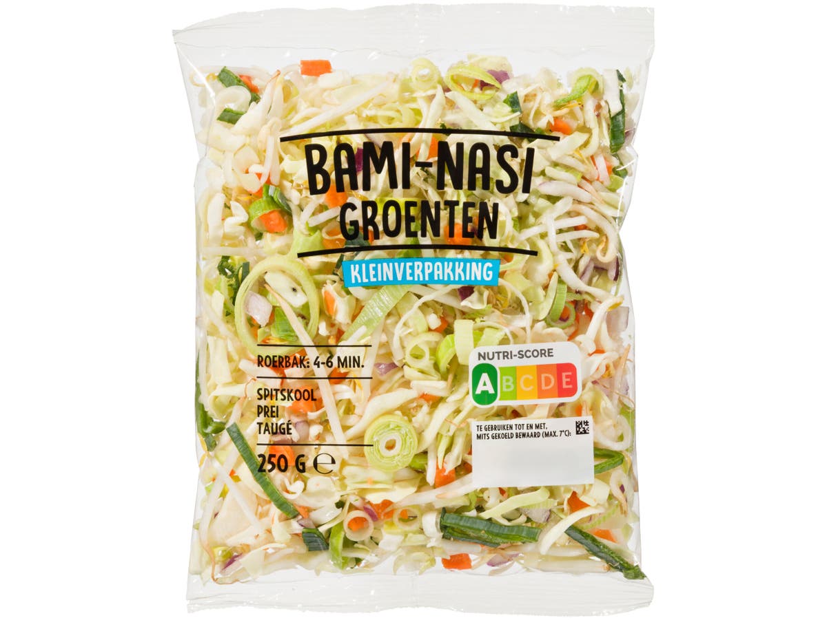 Nasi/bami groenten Nasi/bami groenten