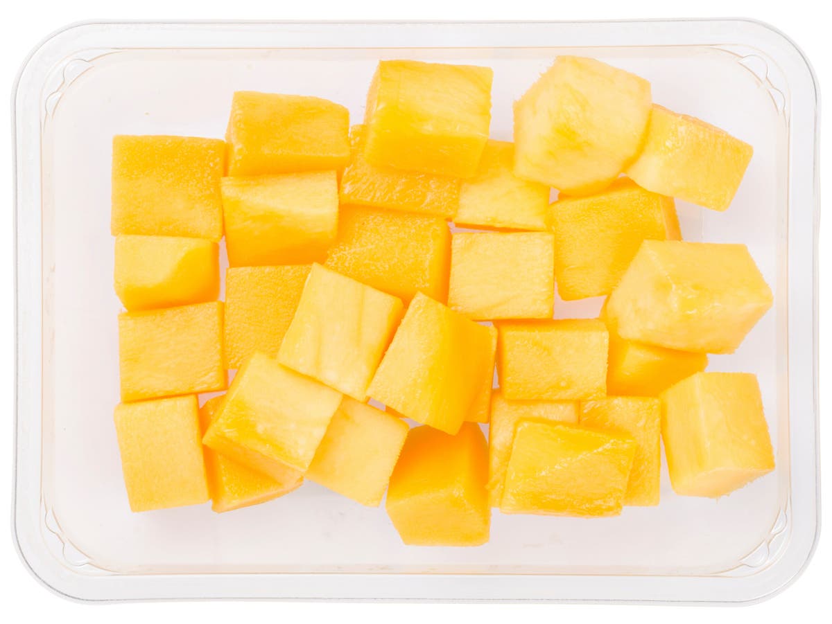 Mangoblokjes Mangoblokjes