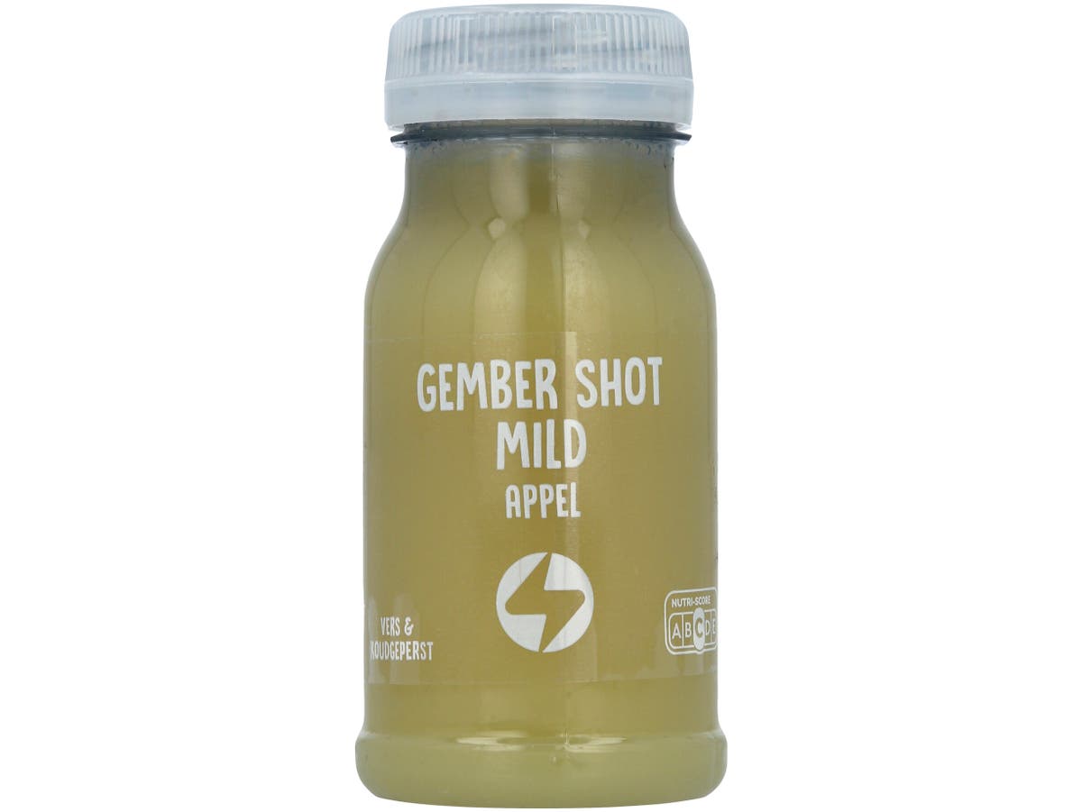 Shot appel gember citroen
