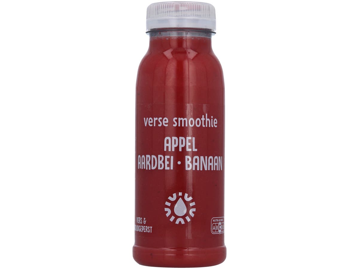 Smoothie appel aardbei
