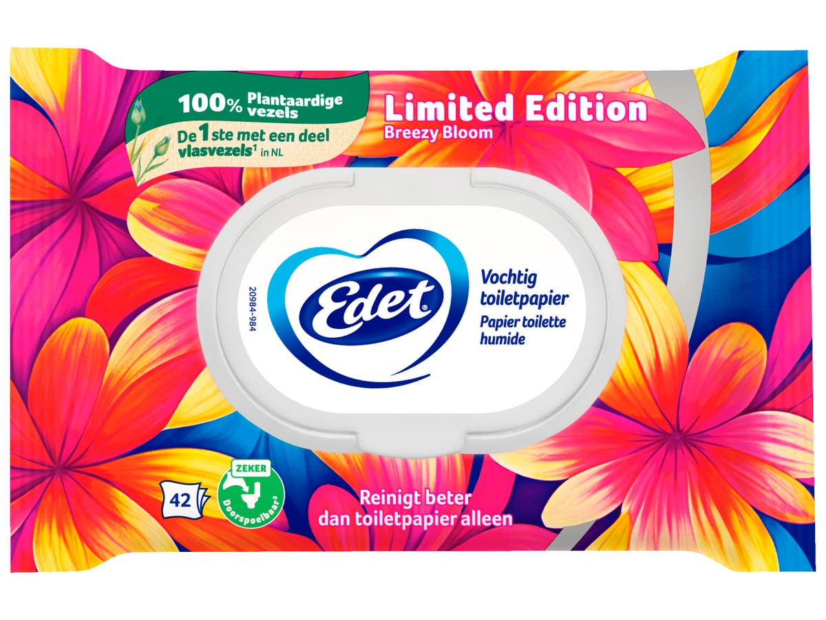 Vochtig toiletpapier limited edition