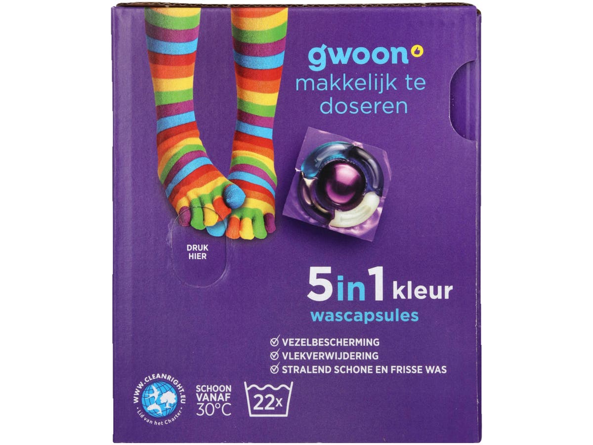 Wascapsules kleur Wascapsules kleur