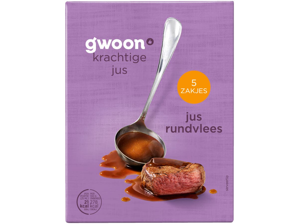 Mix voor jus rundvlees 5-pak