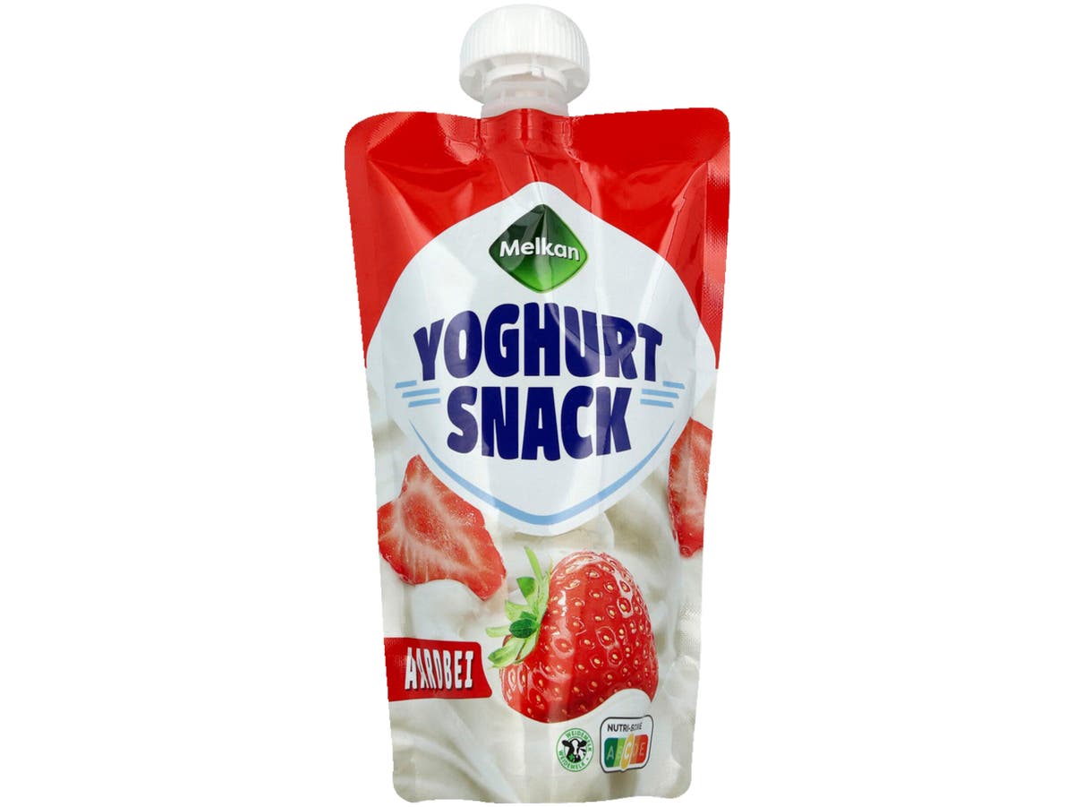 Yoghurtsnack aardbei Yoghurtsnack aardbei