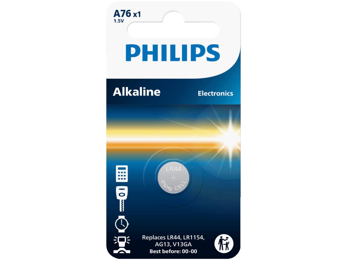 Alkaline knoopcel lr 44