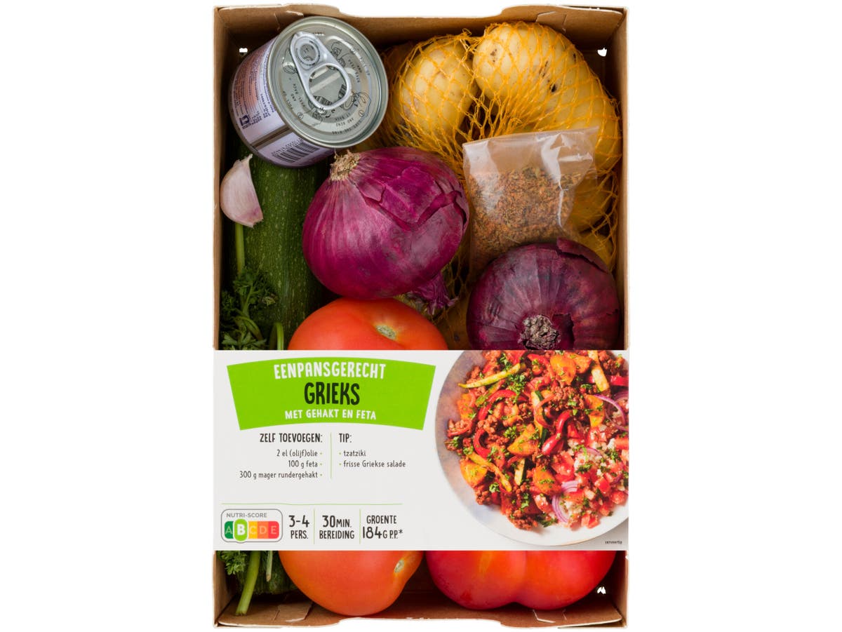 Verspakket eenpansgerecht grieks Verspakket eenpansgerecht grieks
