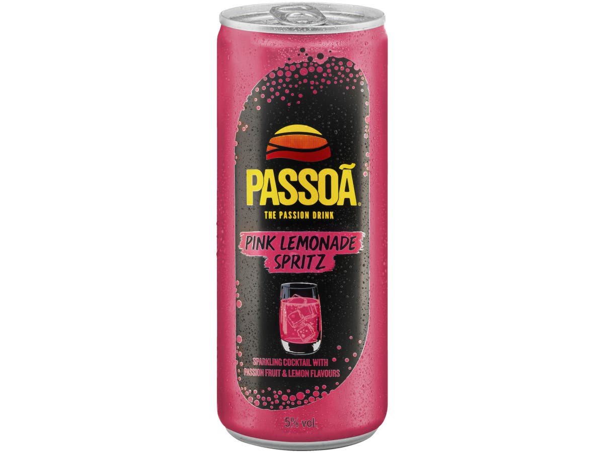 Pink lemonade spritz