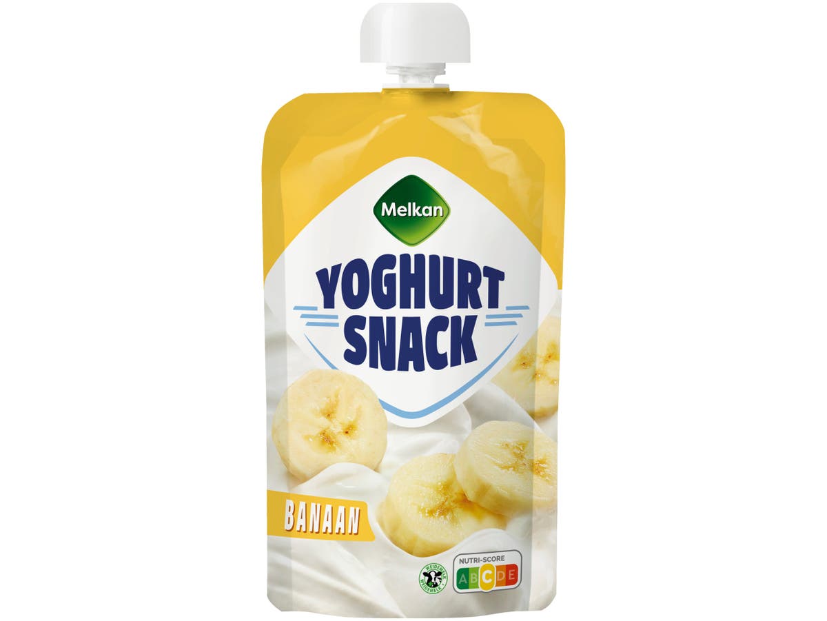 Yoghurt snack banaan