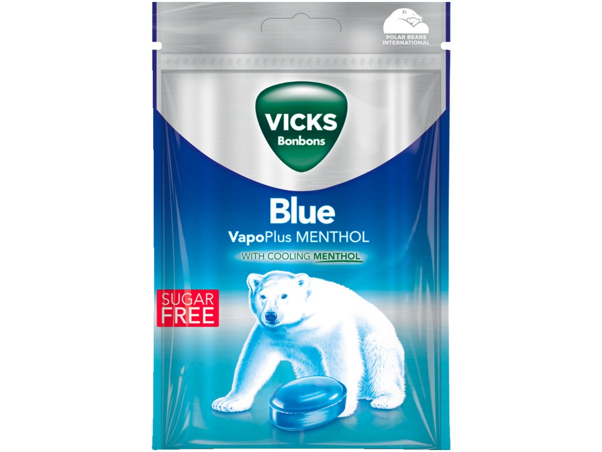 Blue menthol suikervrij Blue menthol suikervrij