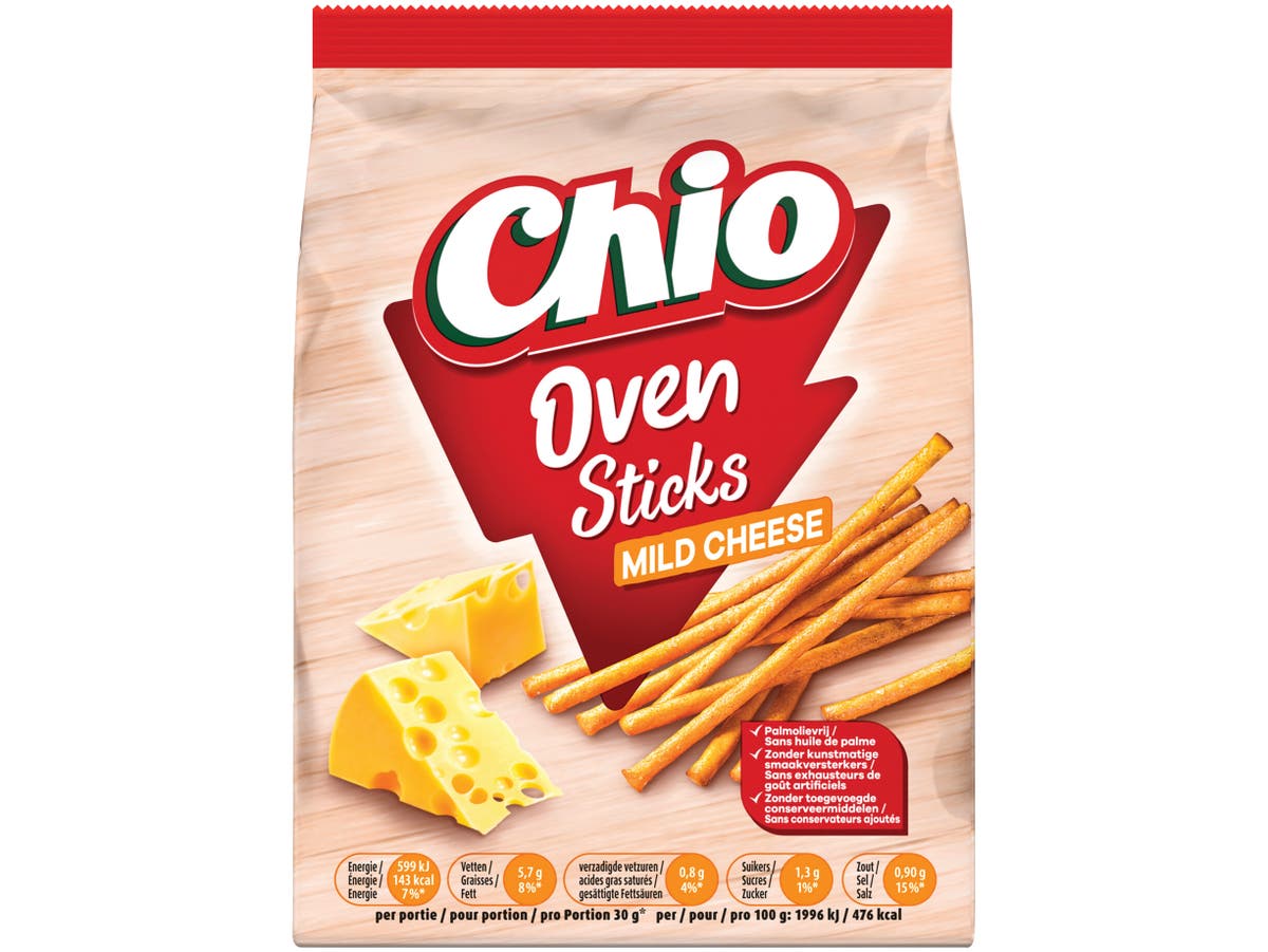 Oven sticks cheese