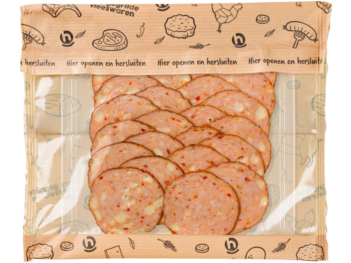 Kipgrillworst pikant kaas Kipgrillworst pikant kaas
