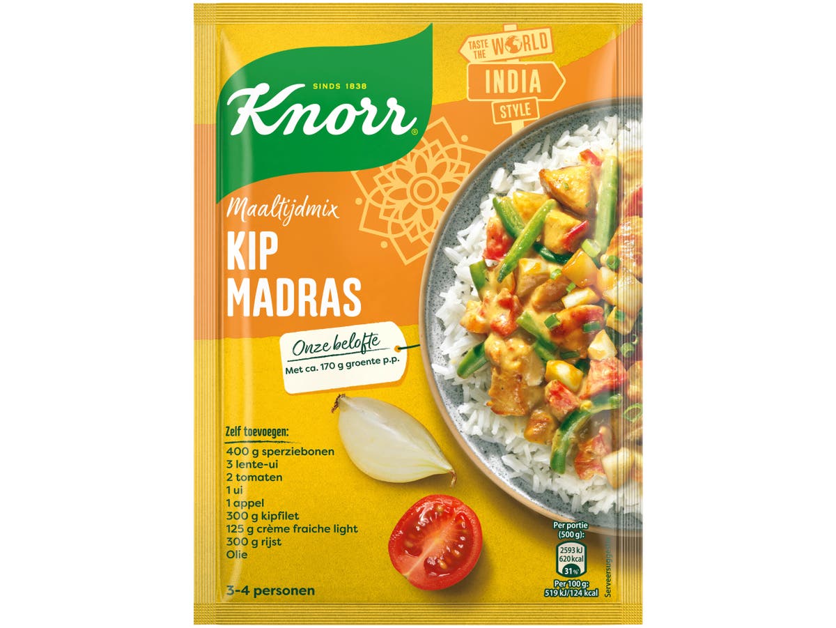 Maaltijdmix kip madras