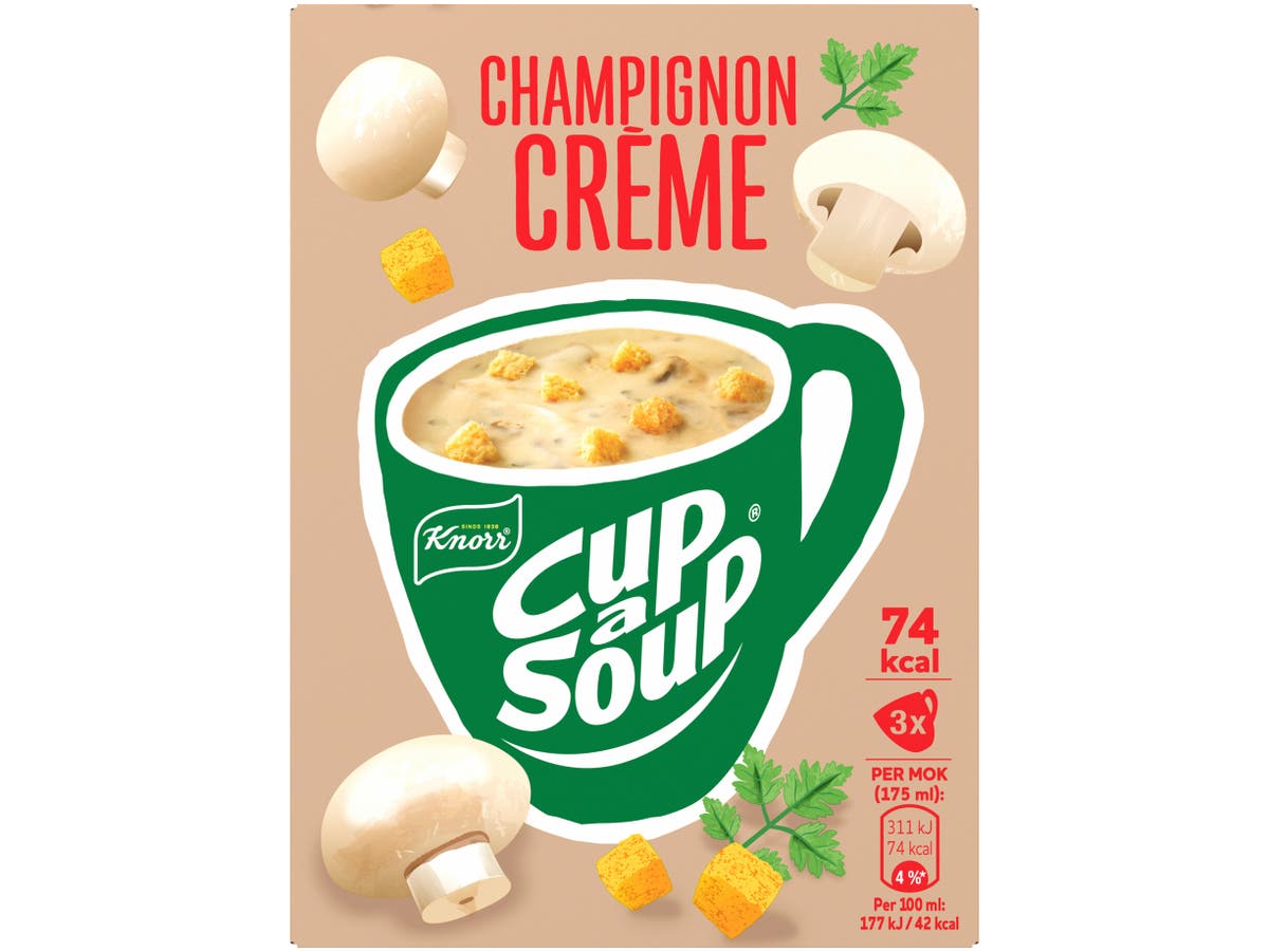 Cup a soup champignon