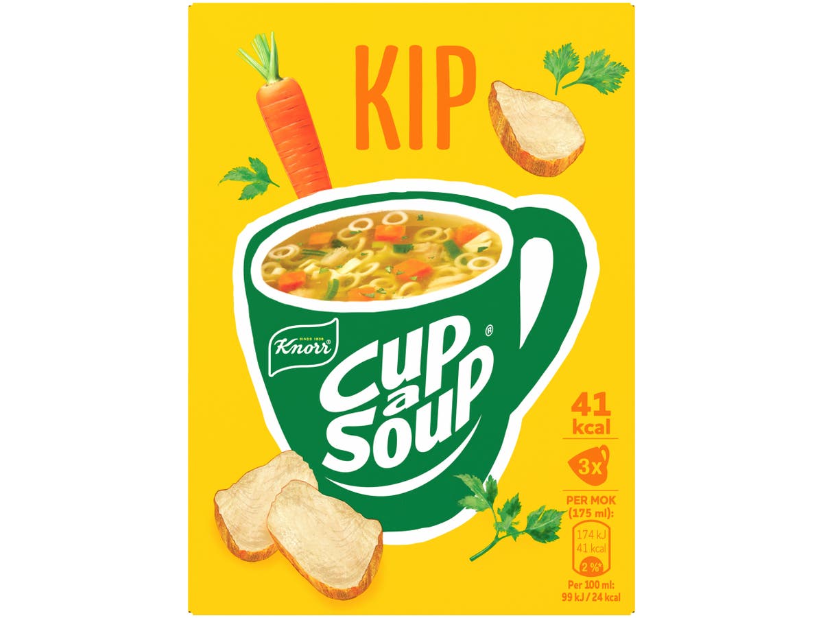 Cup a soup kip Cup a soup kip