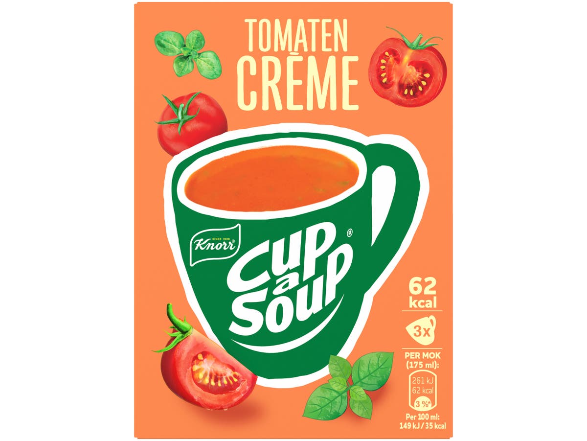 Cup a soup tomato cream