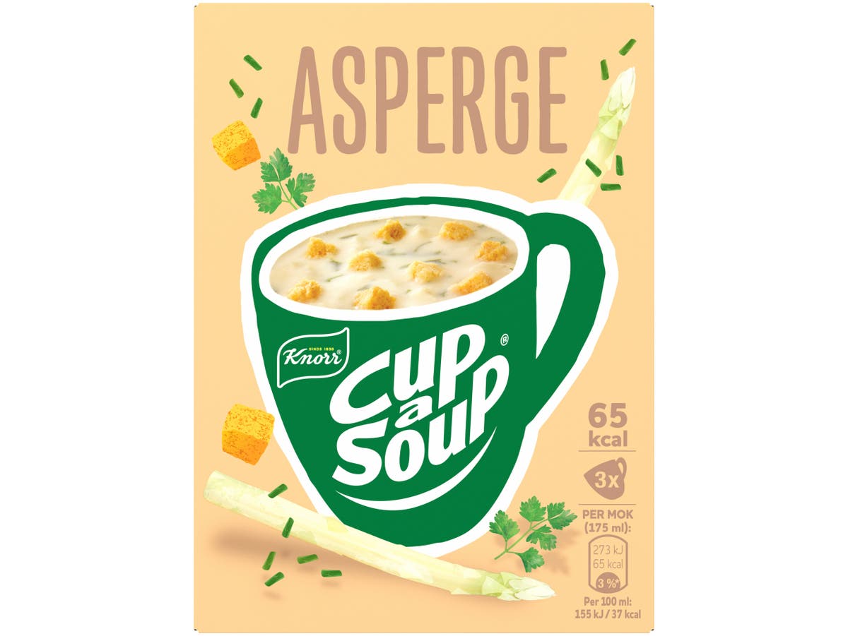 Cup a soup asperge