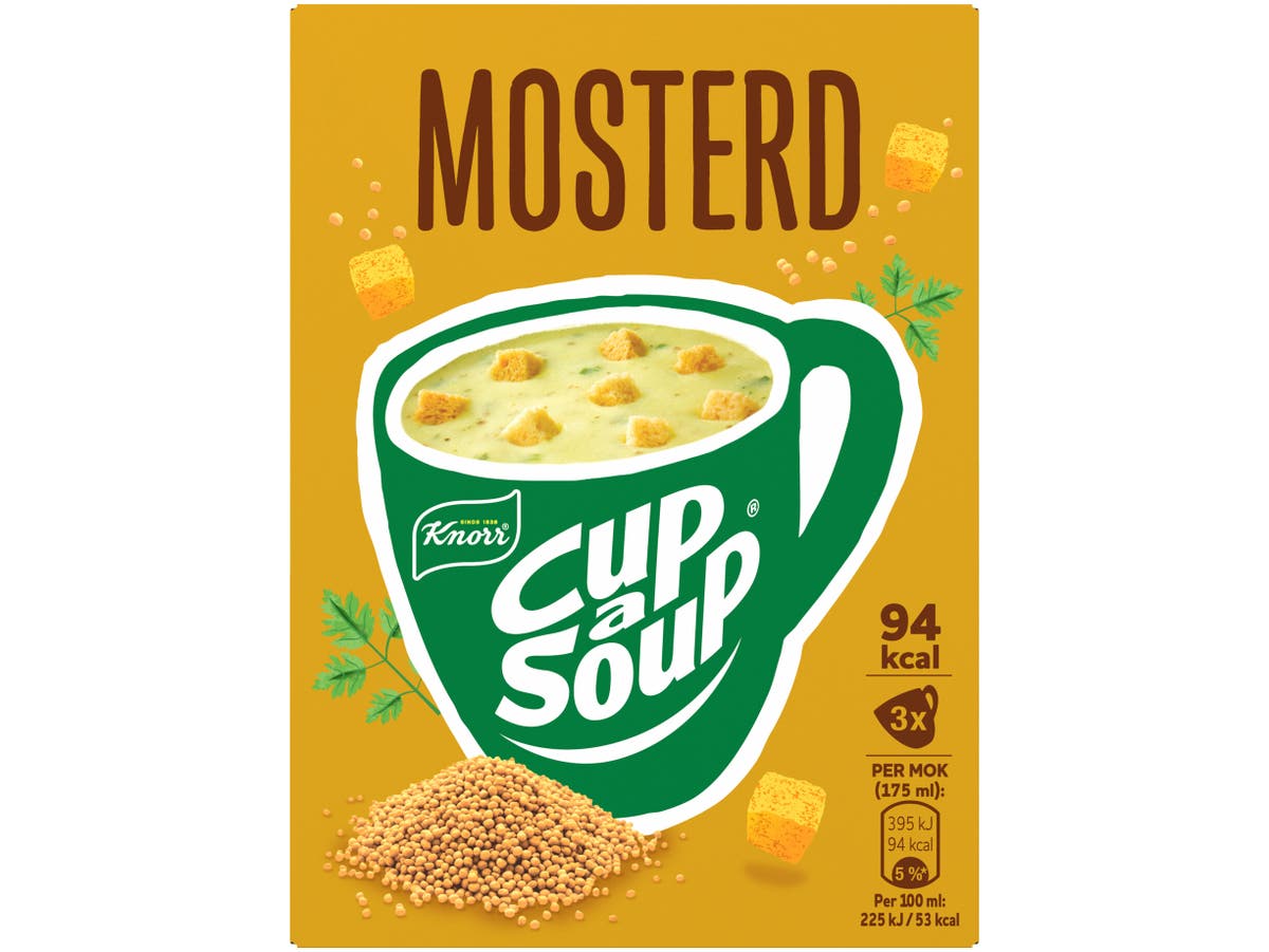 Cup a soup mosterd