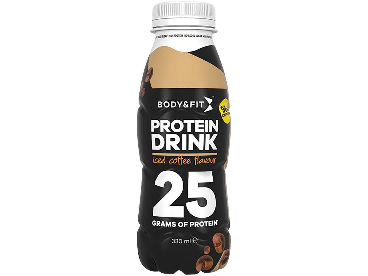 Protein drink ice coffee
