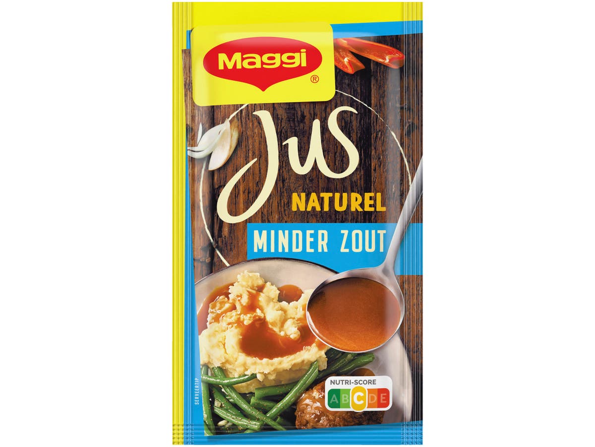Jus naturel minder zout Jus naturel minder zout
