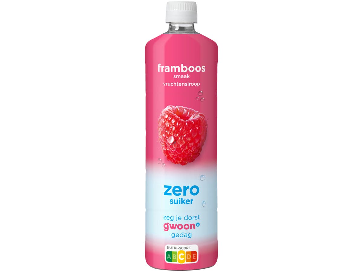 Siroop framboos 0% Siroop framboos 0%