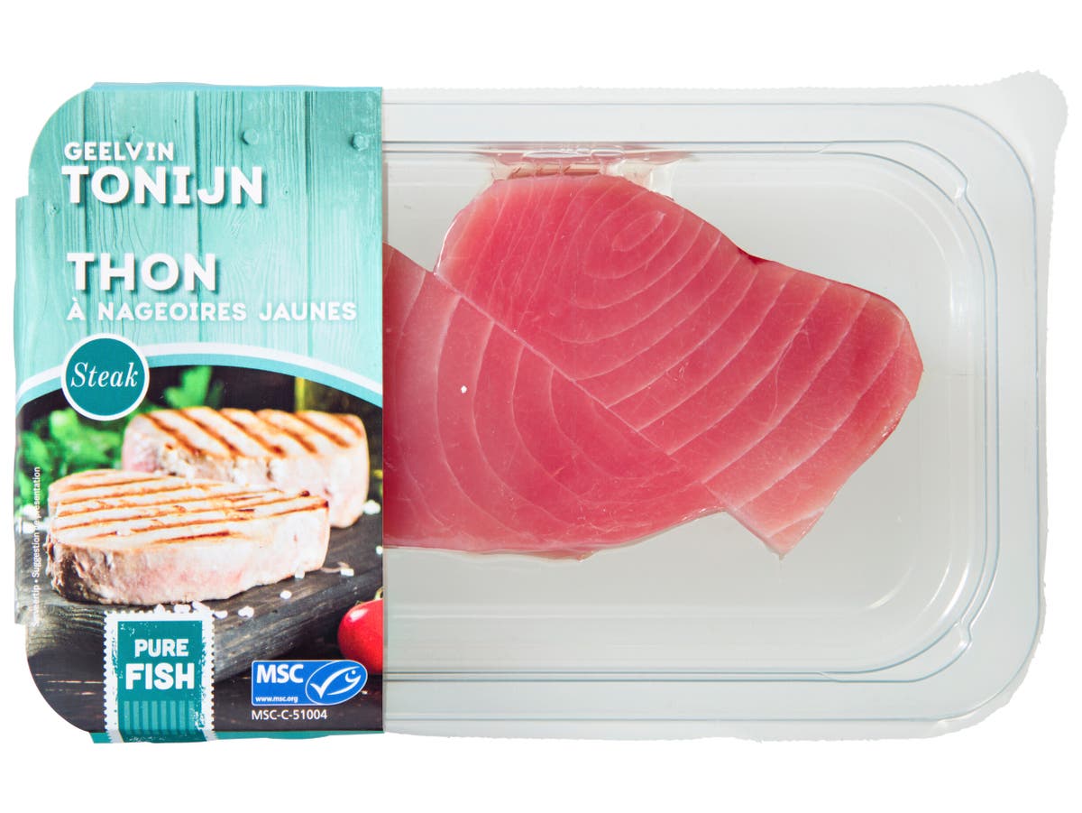 Tonijnsteak Tonijnsteak