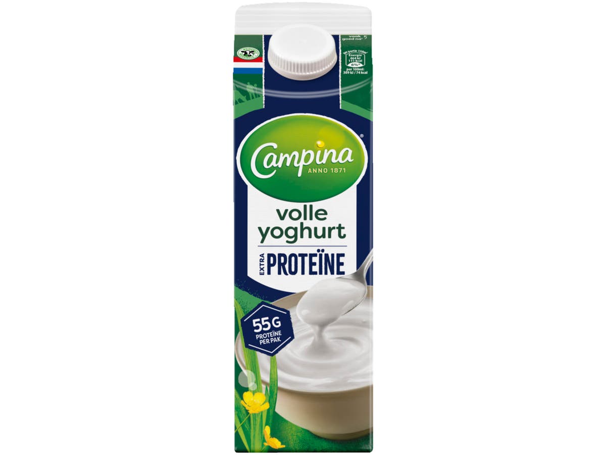 Volle yoghurt proteine